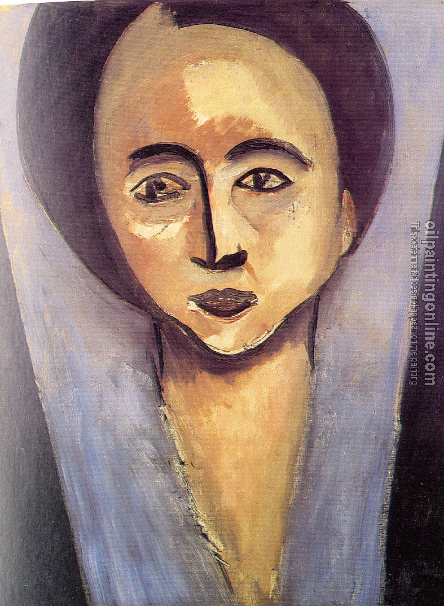 Matisse, Henri Emile Benoit - portrait of sarah stein